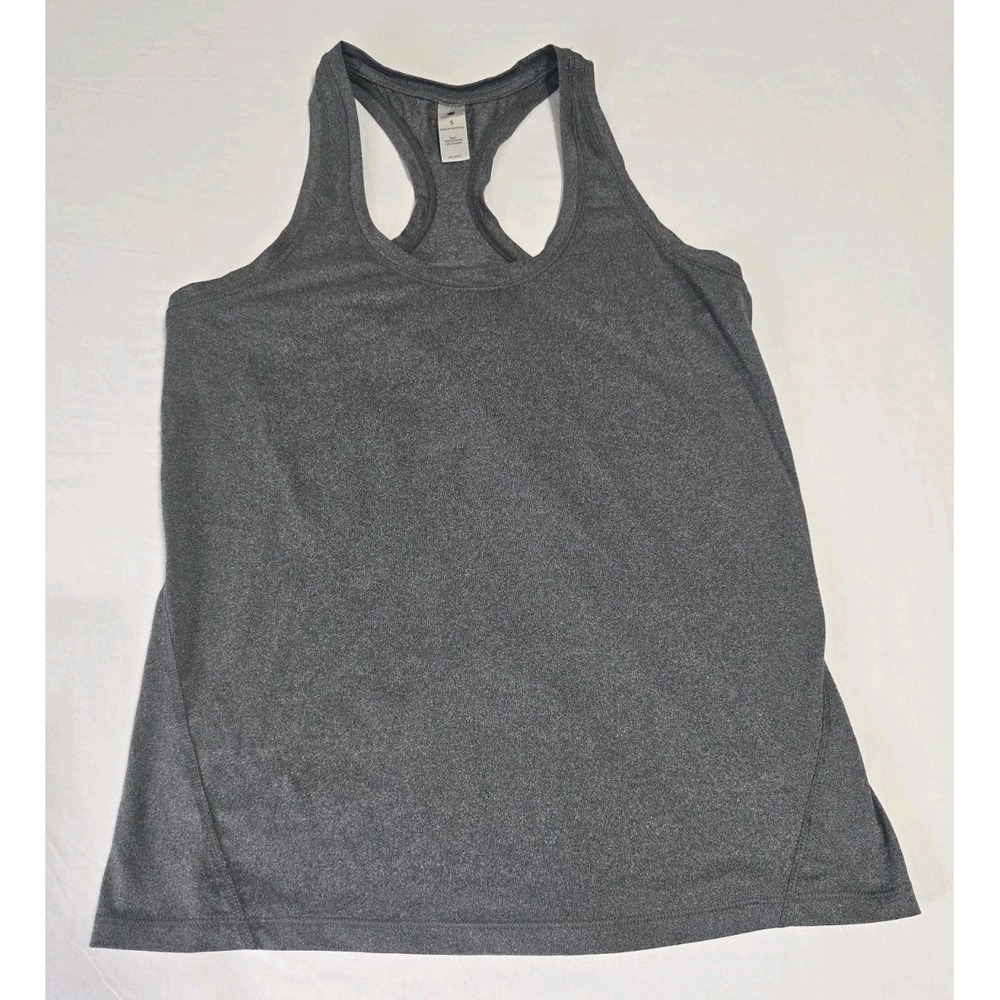 Yogalicious Women's Small Racerback Gray Tank Top